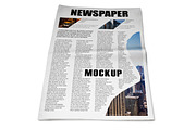 Newspaper Mockup, an Advertising Mockup by PixelMockup (Thumbnail 8 of 17)