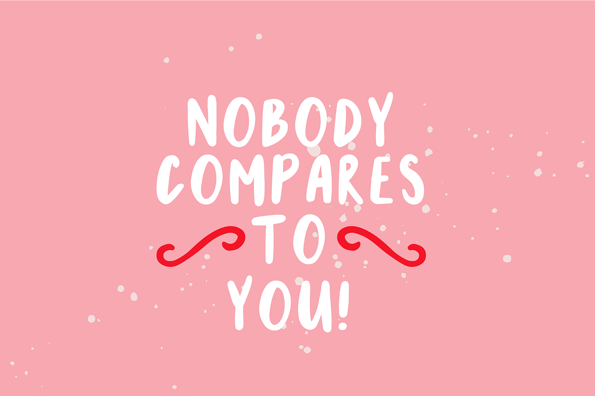 Valentine Font + Illustration Bundle, a Font by Forth and Wild (Photo 10 of 14)