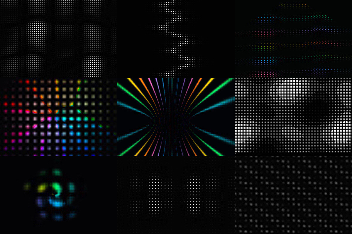 Dots Grid Backgrounds for Music, a Wallpaper Graphic by cheapmotiongraphics (Photo 4 of 8)