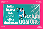 Fellyu - Unique Bold Display, a Font by zamjumps (Thumbnail 6 of 12)