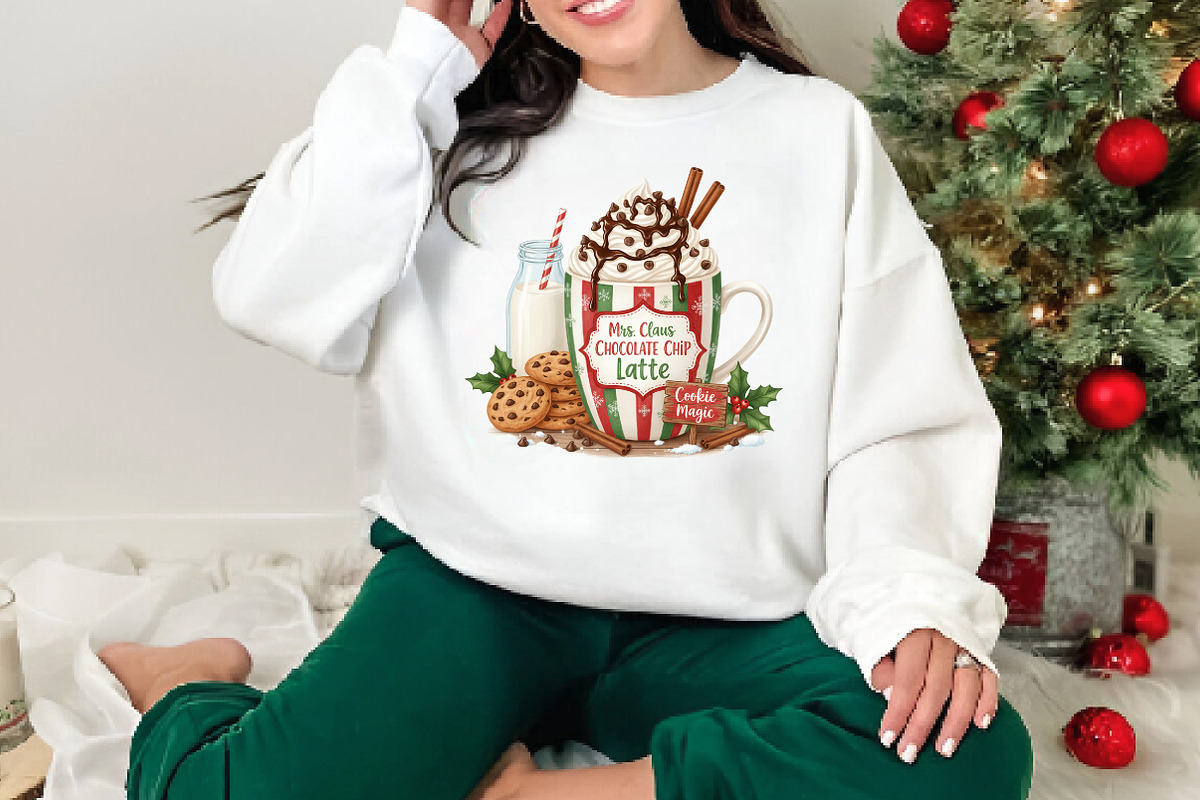 Christmas Coffee Clipart, an Illustration by DreamArtGraphic (Photo 2 of 4)