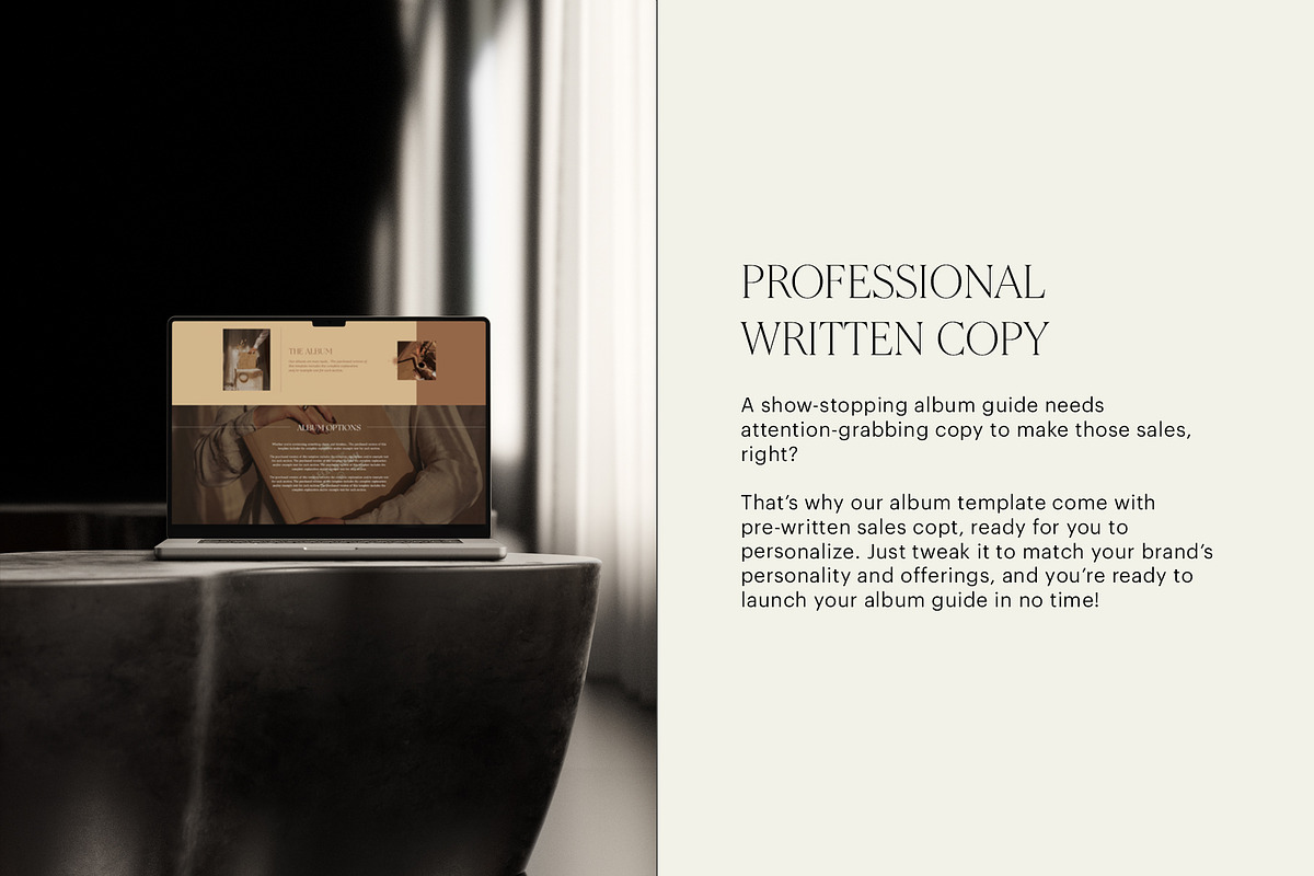 Dreamy | Album Guide Webpage, a Marketing Template by Studio Leelou (Photo 6 of 8)