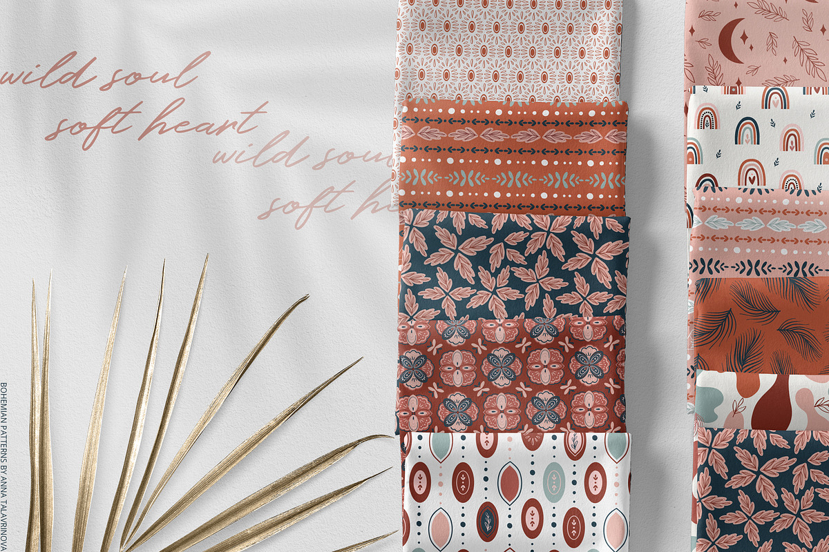 Bohemian pattern collection, a Pattern Graphic by Cozy pattern shop (Photo 7 of 7)
