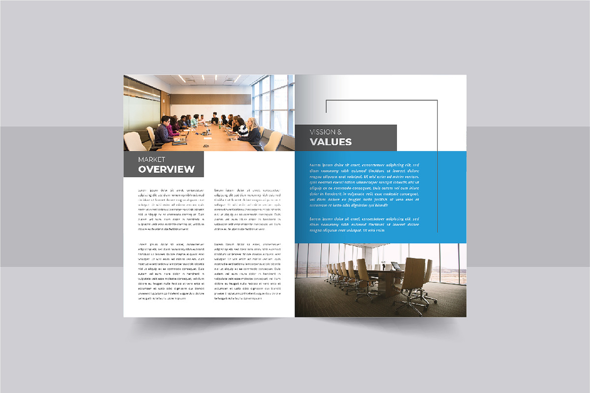 Company white paper design template, a Brochure Template by Pavel_design (Photo 4 of 9)