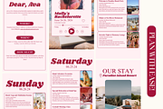 Pink Digital Bachelorette Itinerary, an Invitation Template by Story Native (Thumbnail 3 of 9)