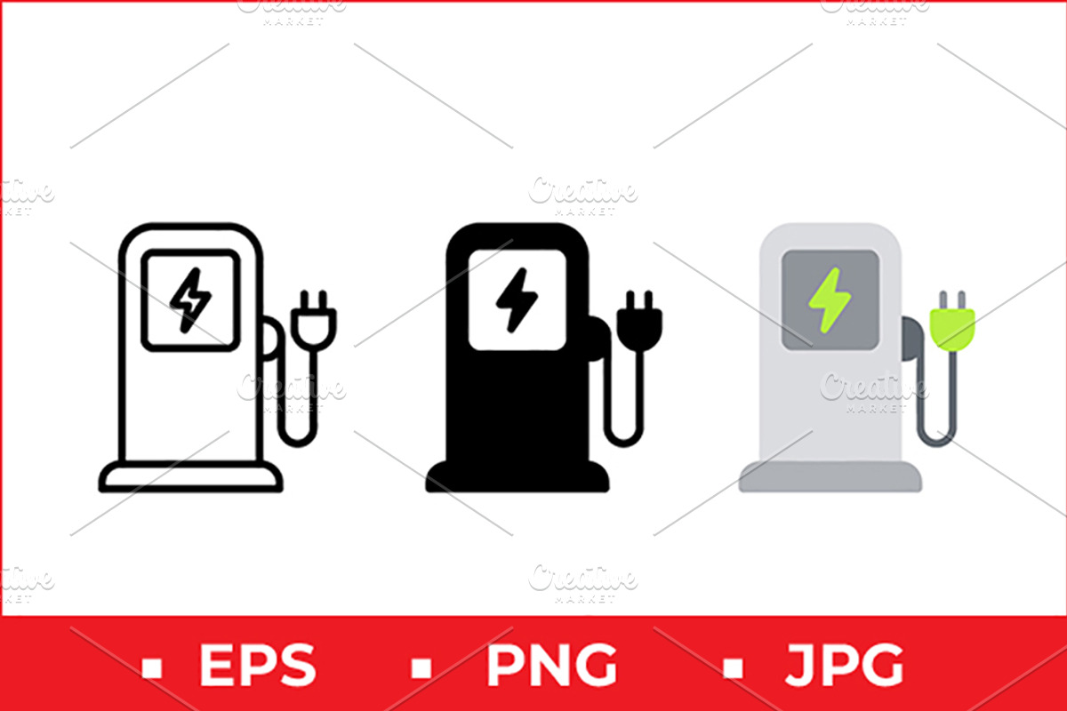 Electric Pump Vector Design, a Solid Icon by Artonix (Photo 1 of 2)