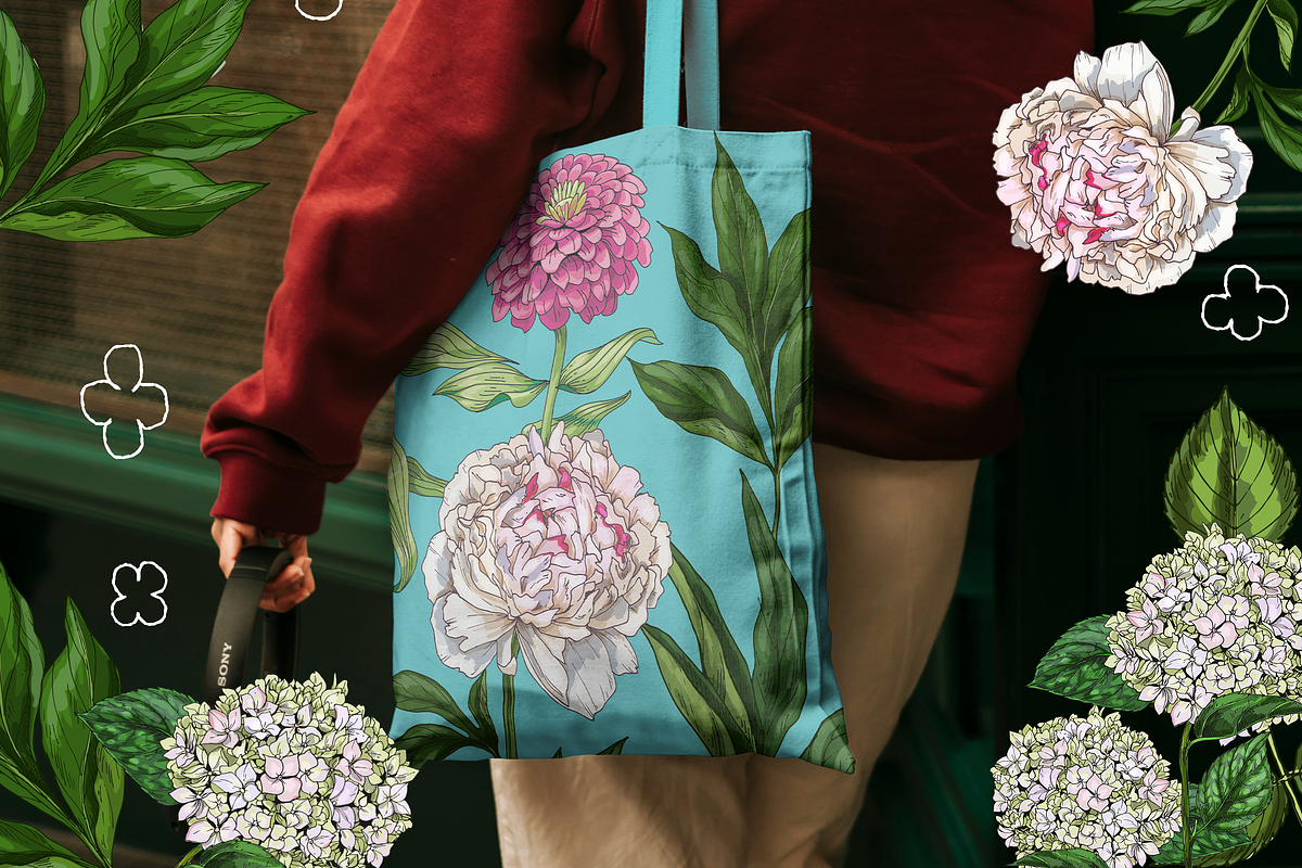 Flowers Illustration Bundle, a Decorative Illustration by Schumacher Shop (Photo 2 of 18)
