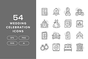 54 Wedding Celebration Icons, a Duotone Icon by Furnace (Thumbnail 1 of 5)