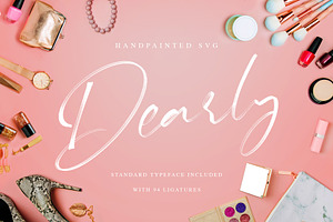 Dearly SVG Font