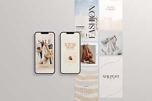 Instagram Mockup Bundle Set