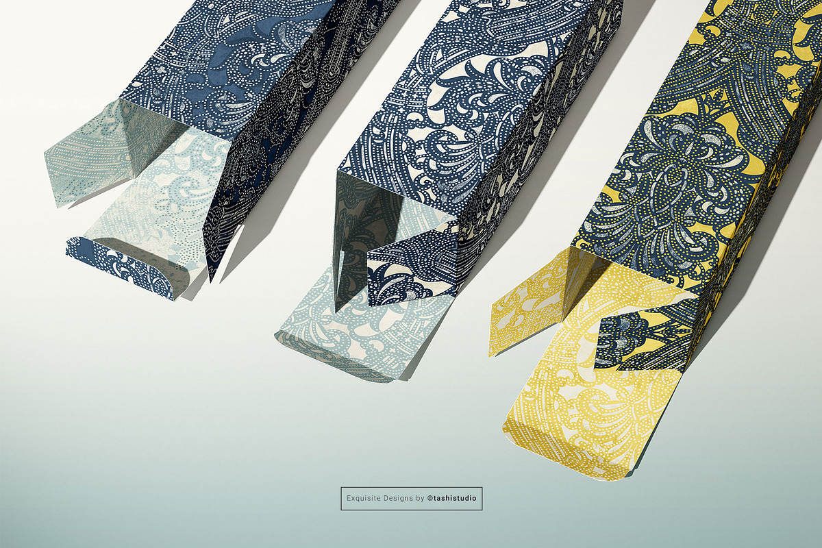 Decolux Art Deco Damask Patterns, a Pattern Graphic by Pink Linen (Photo 9 of 10)
