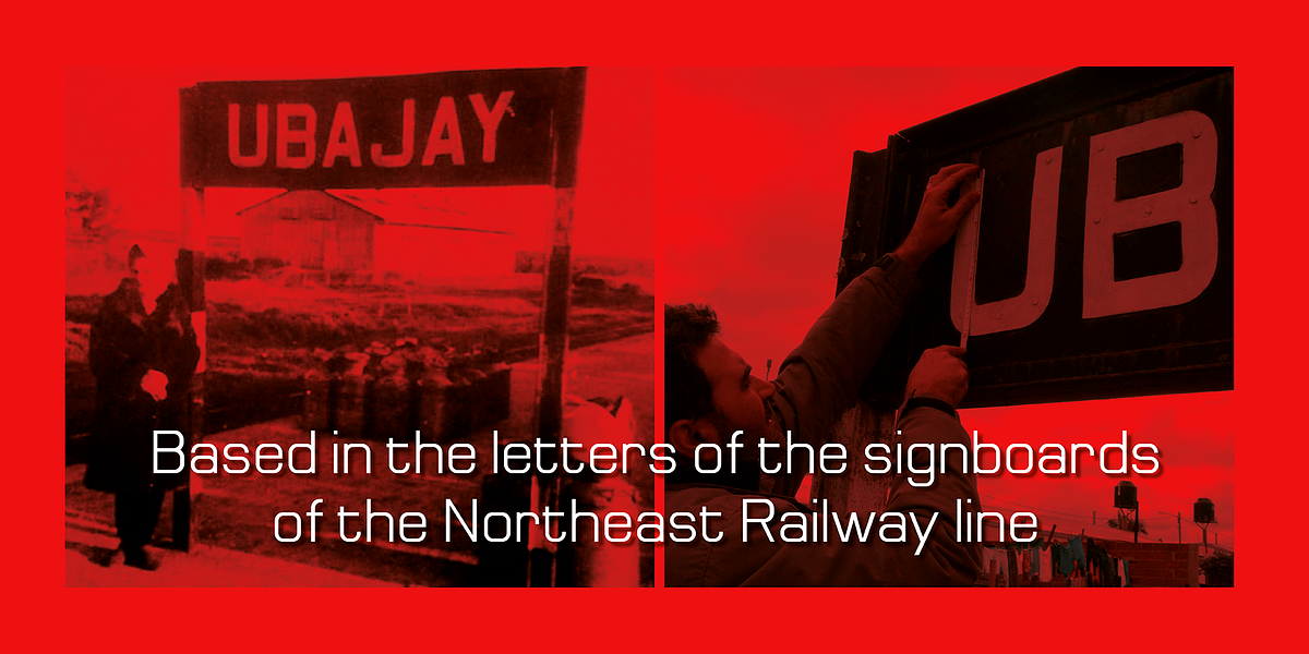 Northeast Railway, a Sans Serif Font by Fabio Ares (Photo 2 of 6)