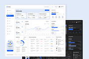 Multi-Purpose Dashboard UI Figma, an UI Kit Template by peterdraw (Thumbnail 4 of 7)