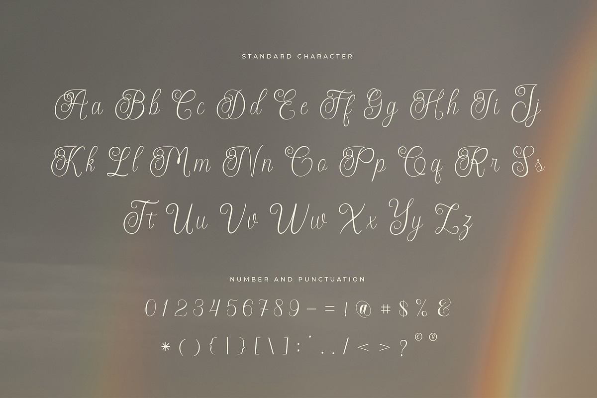 Theafalina - Beauty Elegant Script, a Script Font by Aksapix Studio (Photo 10 of 10)