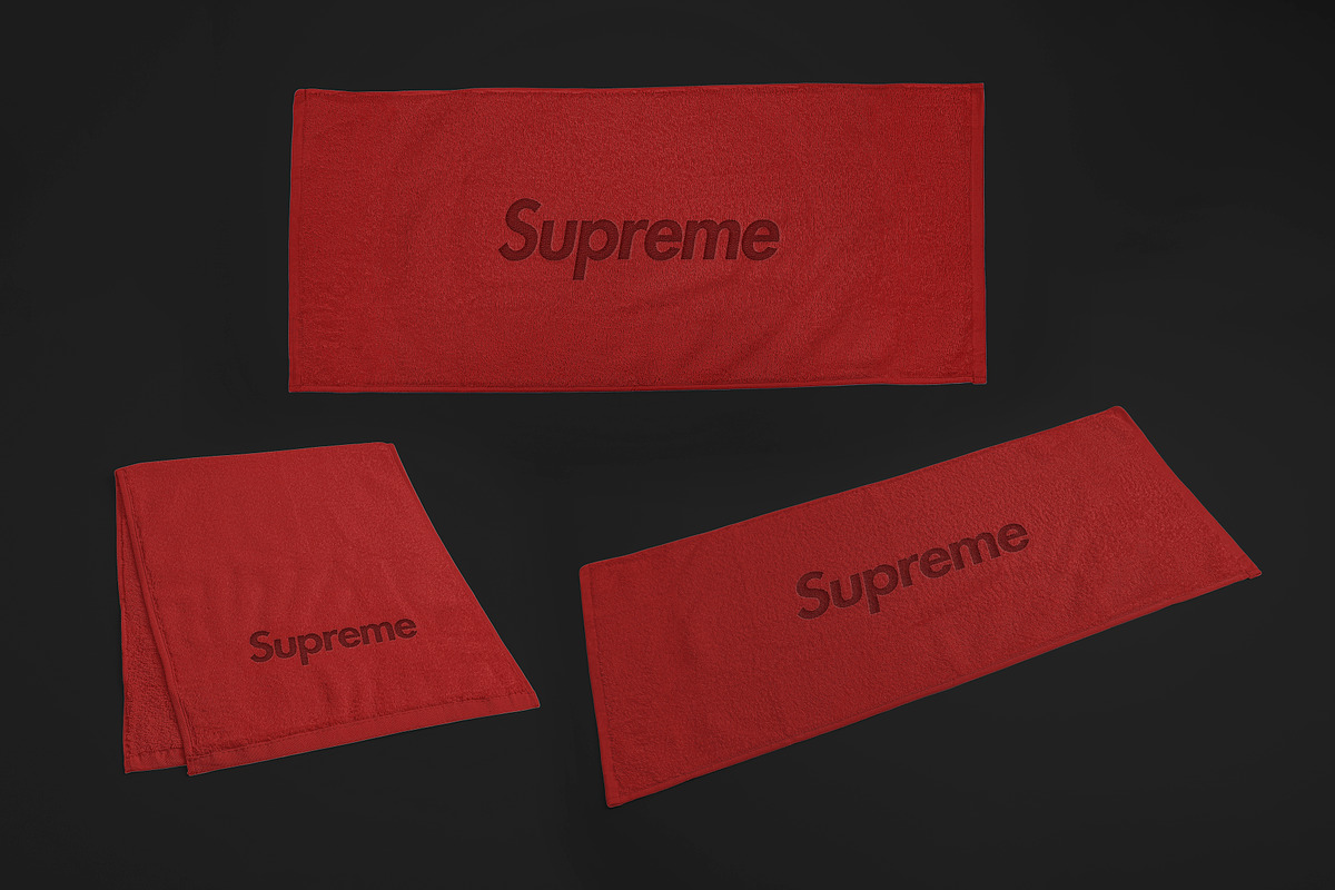 Realistic Towel Mockup, a Merchandise Mockup by Uncentrifuged Pressure (Photo 6 of 15)