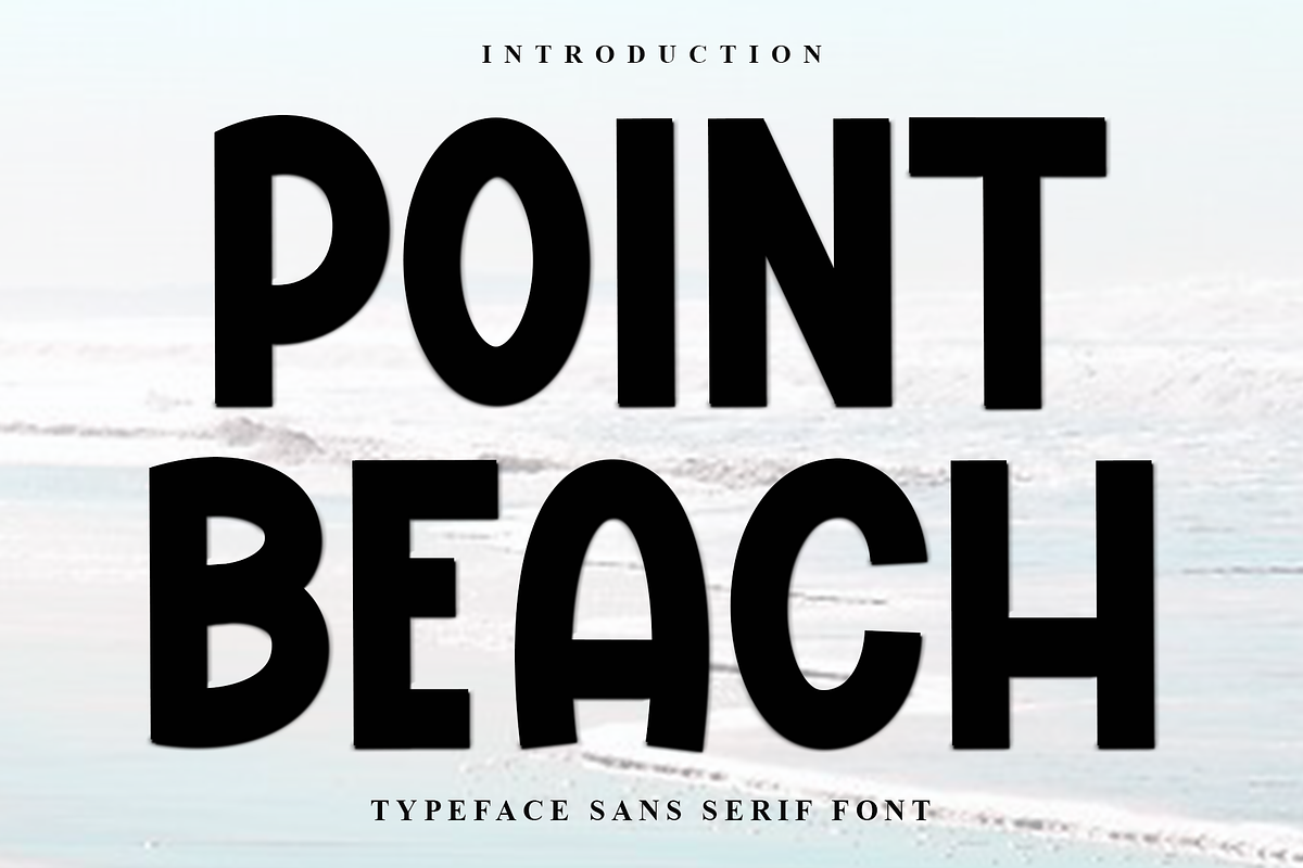 Point Beach, a Serif Font by FreshTypeINK (Photo 1 of 7)