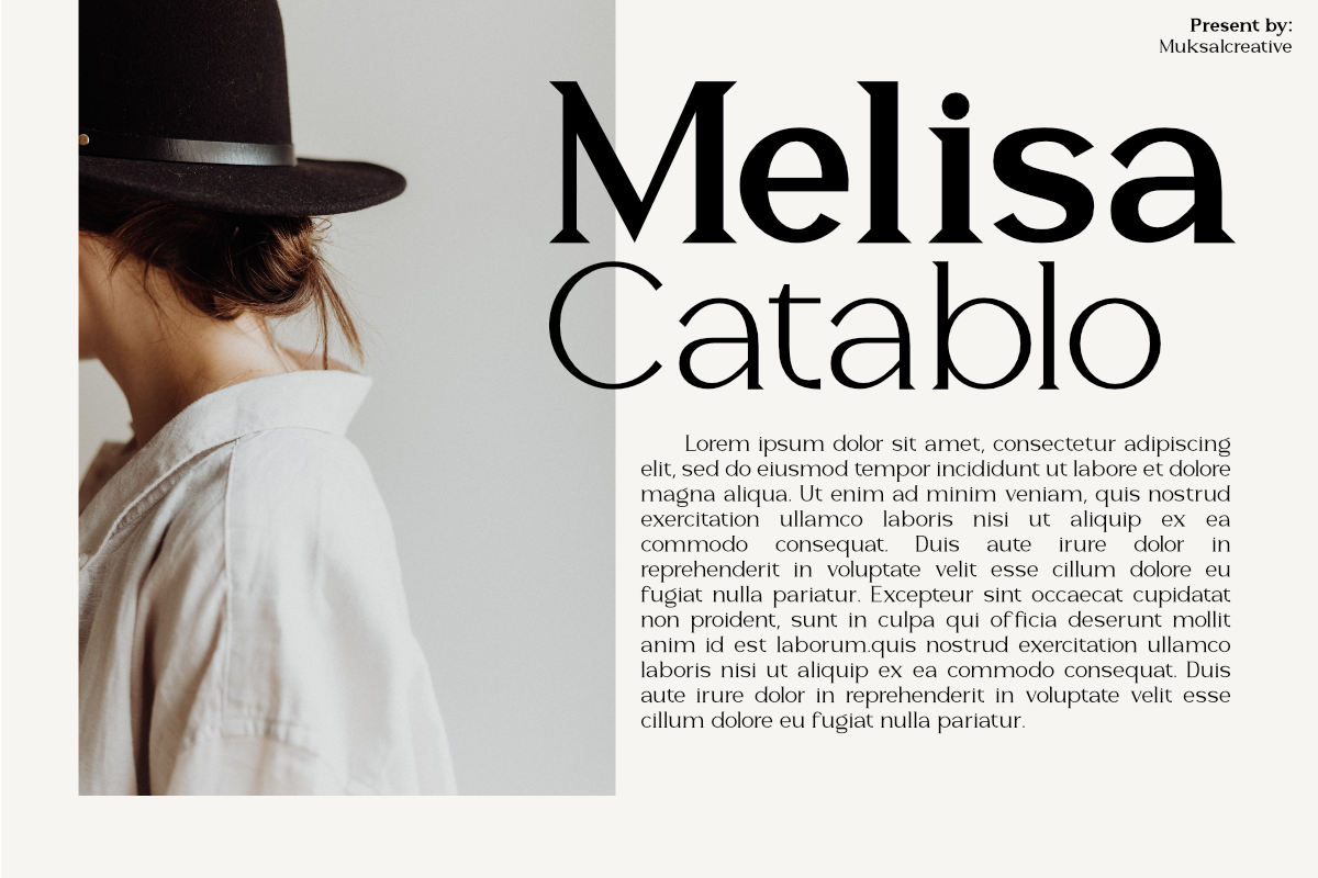 Lutoria Serif, a Serif Font by Muksal Creative (Photo 3 of 10)
