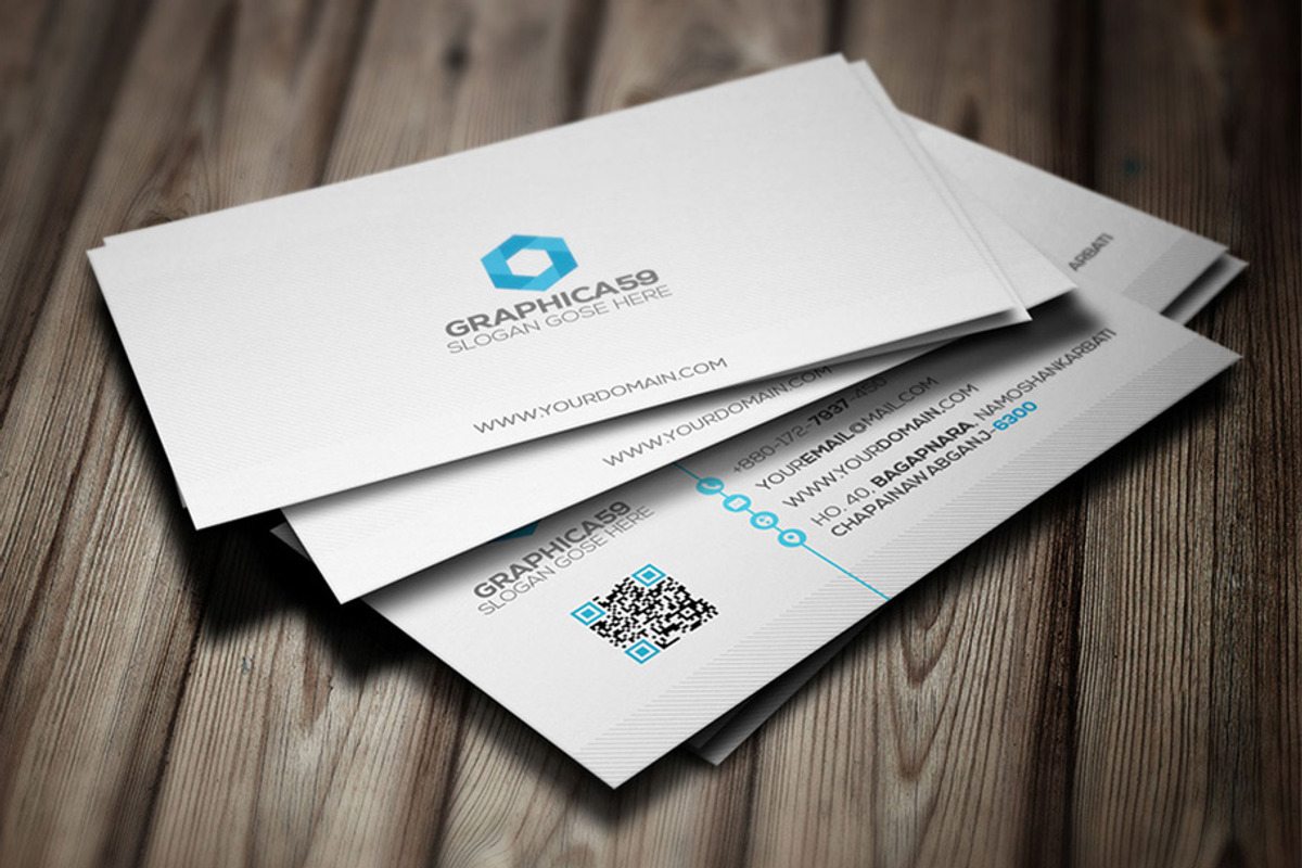 Simple Business Card Design vol-02, a Business Card Template by graphica59 (Photo 5 of 6)