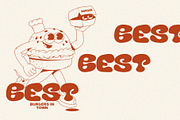 Vintage Retro Font Duo - Vintous, a Sans Serif Font by CreativeFolks (Thumbnail 4 of 18)