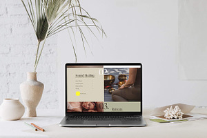 Rooted Squarespace Website Template