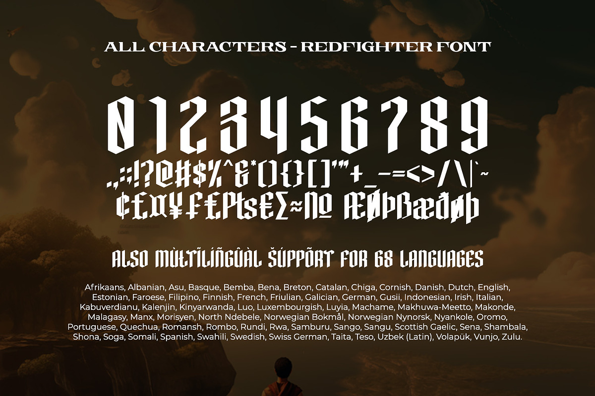 Redfighter, a Symbol Font by Ditatype (Photo 10 of 10)
