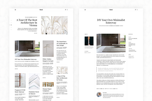 Responsive Blogger Theme - Blank