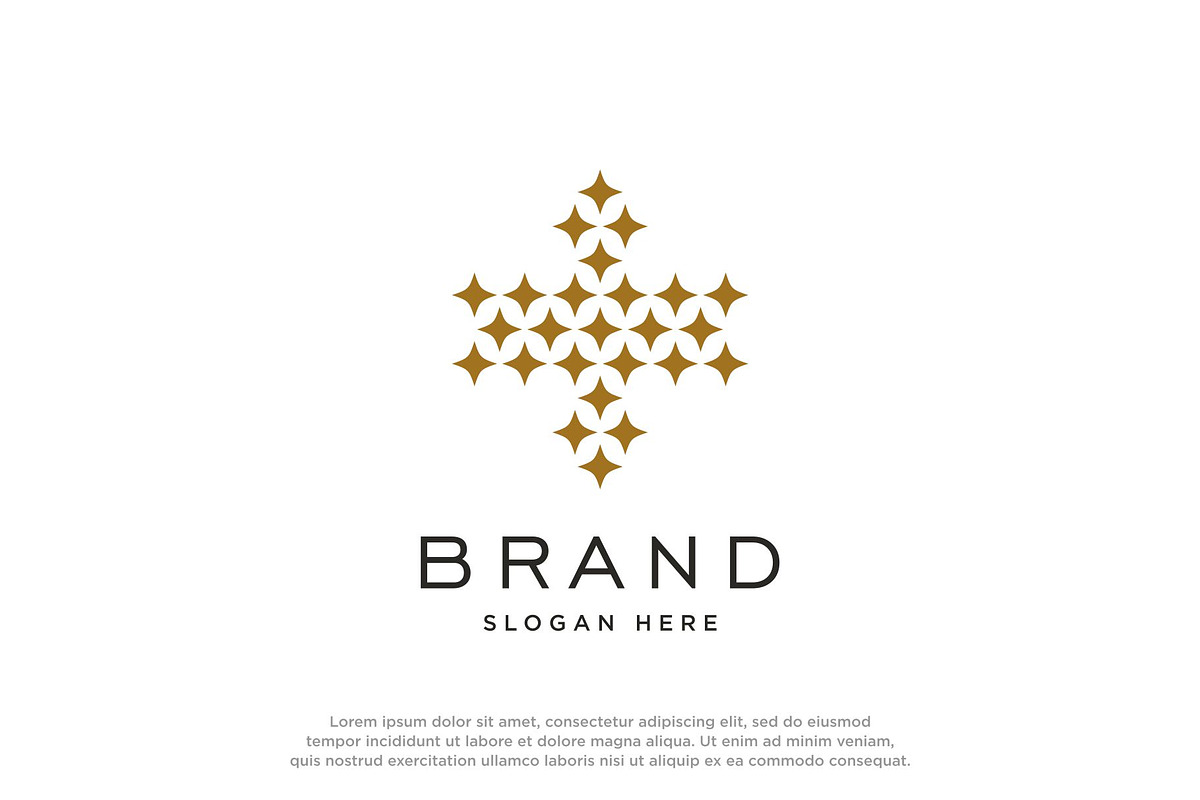 Star Cross Symbol Logo, a Branding & Logo Template by Buqancreative (Photo 1 of 2)