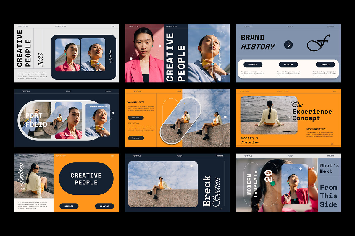 Modern Beauty Google Slides Template, a Presentation Template by Meliora Studio (Photo 8 of 8)