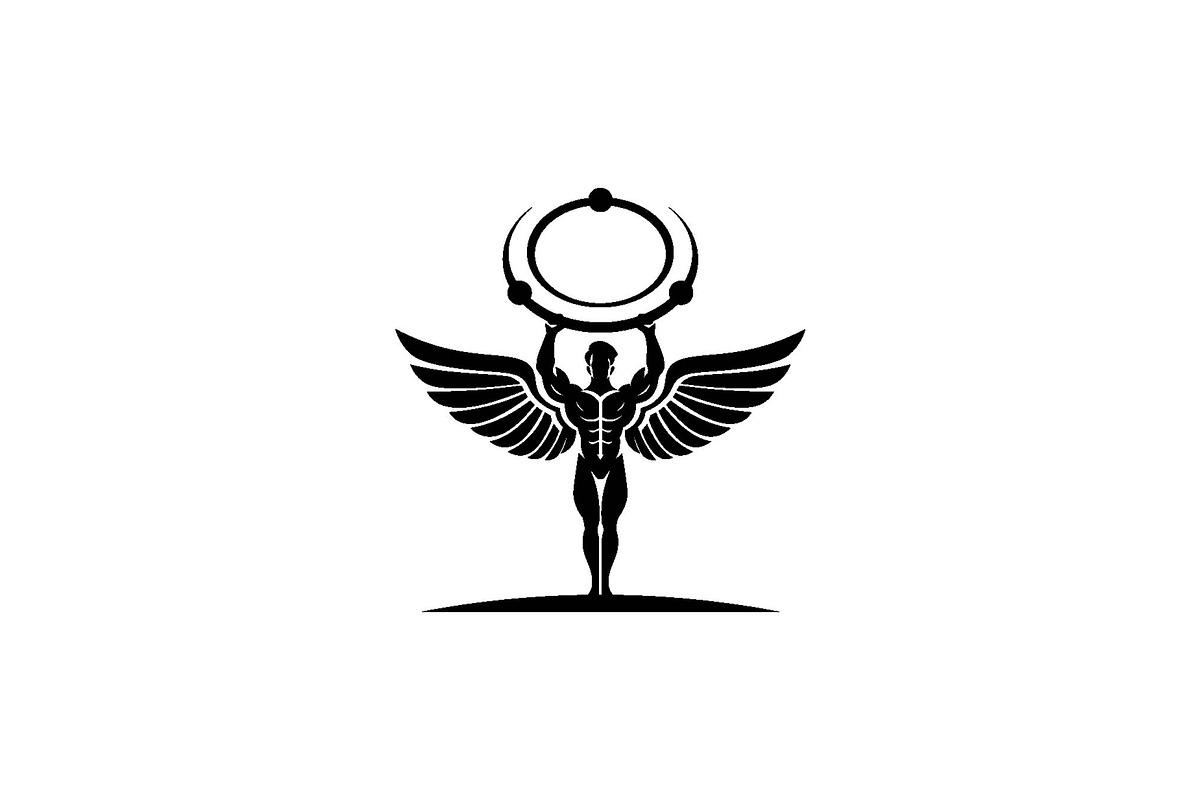 Minimalist Atlas Man Logo, a Branding & Logo Template by Luxury Logos (Photo 3 of 4)