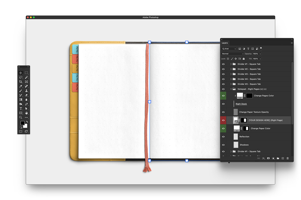 Saffron Planner Mockup Open, a Product Mockup by Custom Scene (Photo 7 of 10)