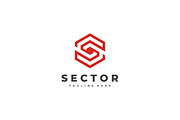 Sector - Geometric Letter S Logo, a Branding & Logo Template by yopie (Thumbnail 1 of 3)