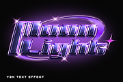 Y2K Chrome Text Effect Collection V2, a Layer Style Add-On by Sixtysix Labs (Thumbnail 2 of 9)