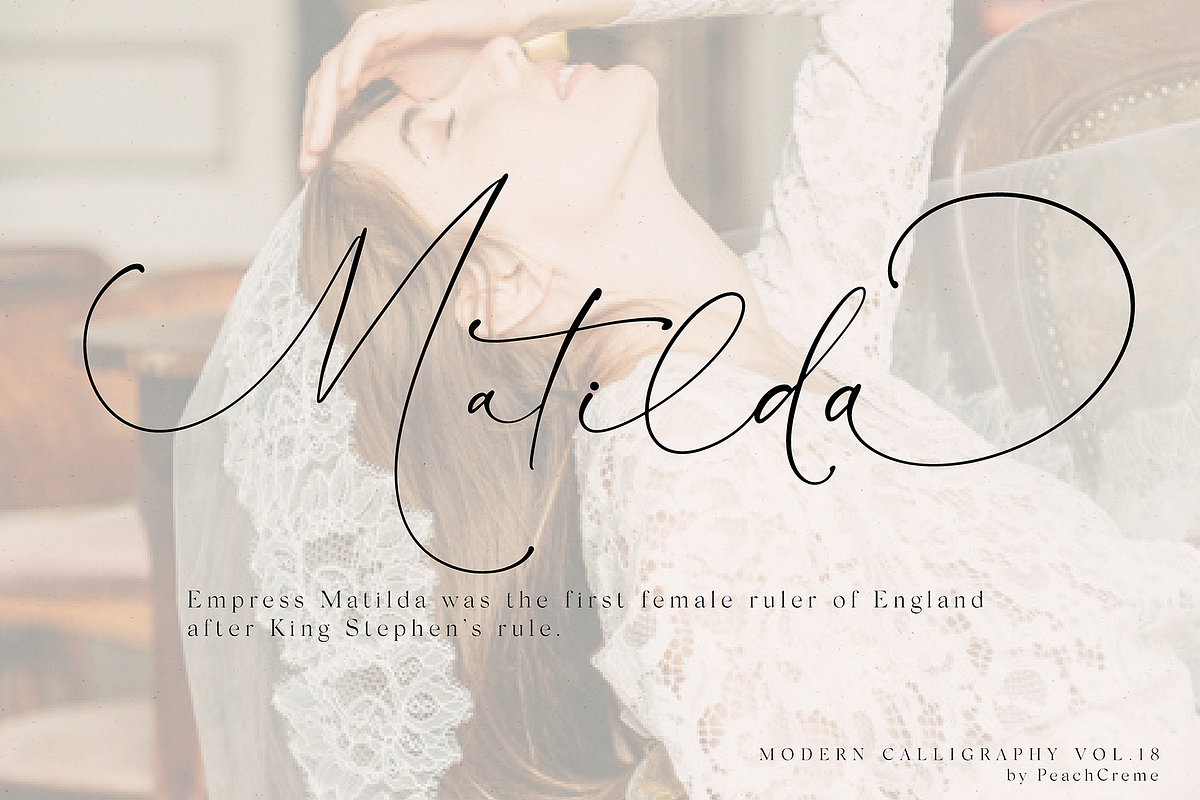 Antoinette//Modern Calligraphy №18 preview 8