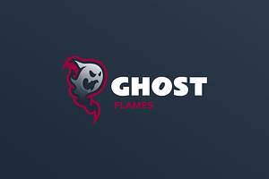 Ghost Character Mascot Logo Design, a Branding & Logo Template by Artnivora.Std