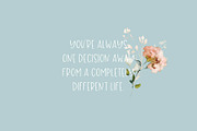 grey flower, a Sans Serif Font by OnTheSpotStudio (Thumbnail 2 of 3)