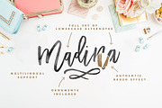 Madina Script (New Update), a Script Font by Sam Parrett (Thumbnail 6 of 9)