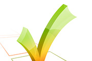 Online Test Concepts Ticks and Check, a Technology Illustration by TAlex (Thumbnail 4 of 7)