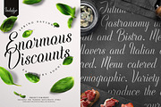 Indulge Script, a Script Font by Anthony James (Thumbnail 9 of 9)