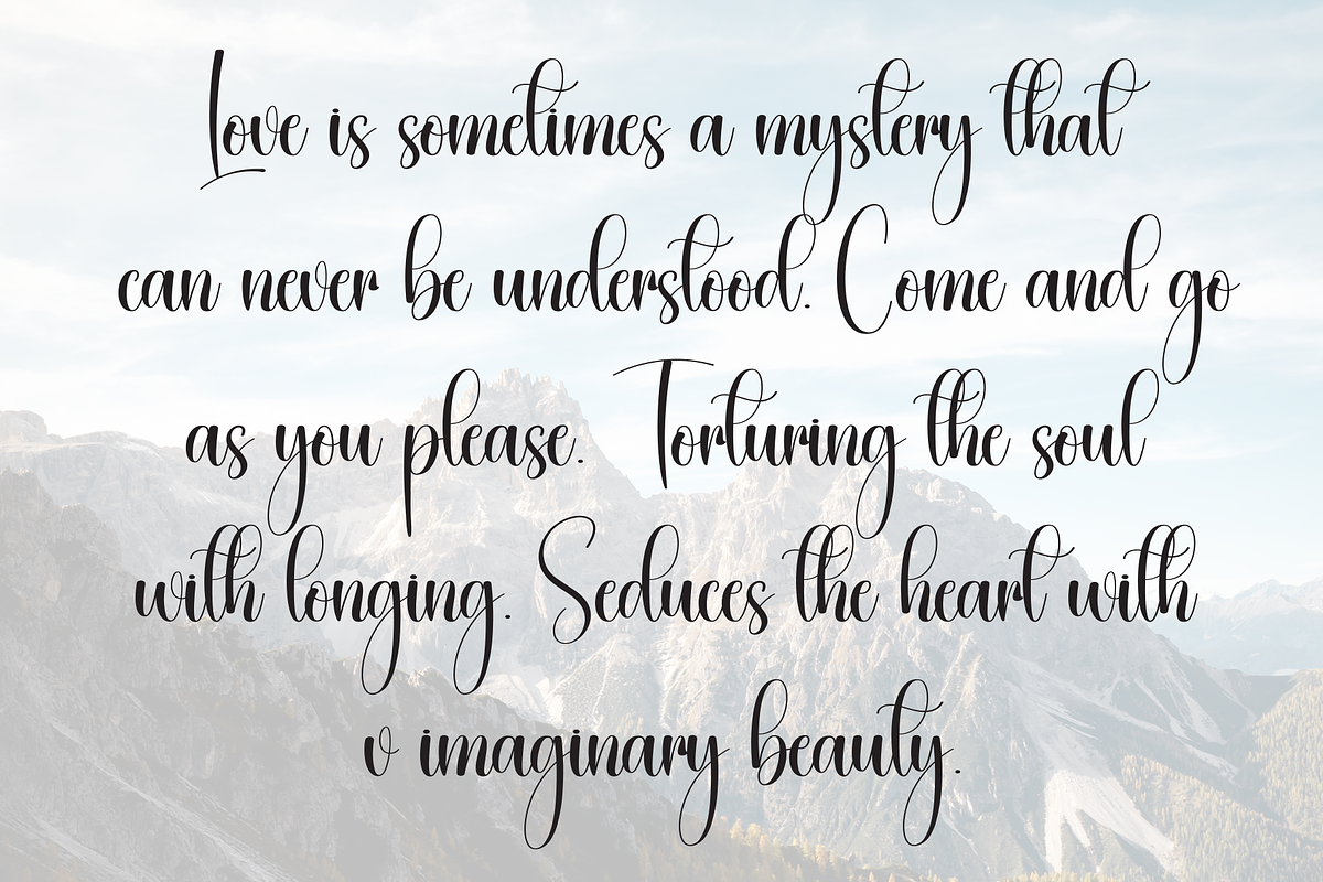 Someday | Script Font, a Handwritten Font by Scratchones (Photo 6 of 9)