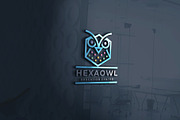 Hexa Owl Logo, a Branding & Logo Template by Design_Planet (Thumbnail 3 of 4)