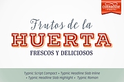 Typnic Headline Slab, a Slab Serif Font by Corradine Fonts (Thumbnail 5 of 5)