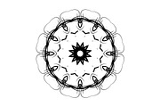 High Quality Mandala Clipart Bundle, a Decorative Illustration by NJ Himel (Thumbnail 69 of 103)