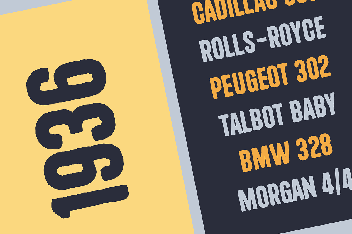 Chigo - Cyrillic Rough Typeface, a Sans Serif Font by alpercakici (Photo 8 of 10)