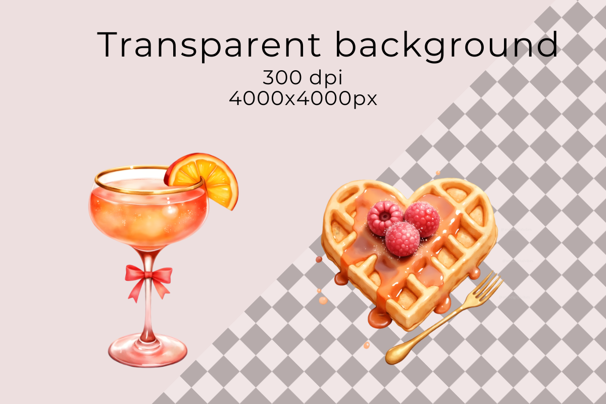 Coquette Pool Party Clipart, a Decorative Illustration by Anca Digital Vibe (Photo 7 of 7)