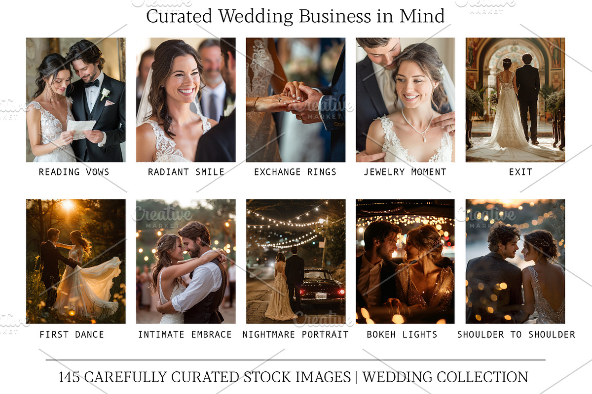145 Wedding Stock Images Bundle, a Beauty & Fashion Photo by Pixels.Craft (Photo 3 of 7)