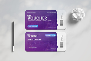 Gift Voucher Template 01