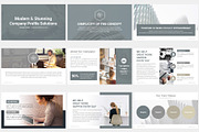 Modern Company Profile PowerPoint, a Presentation Template by SlideSalad (Thumbnail 6 of 37)
