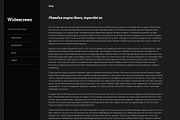 Widescreen, a WordPress Template by Graph Paper Press (Thumbnail 3 of 3)