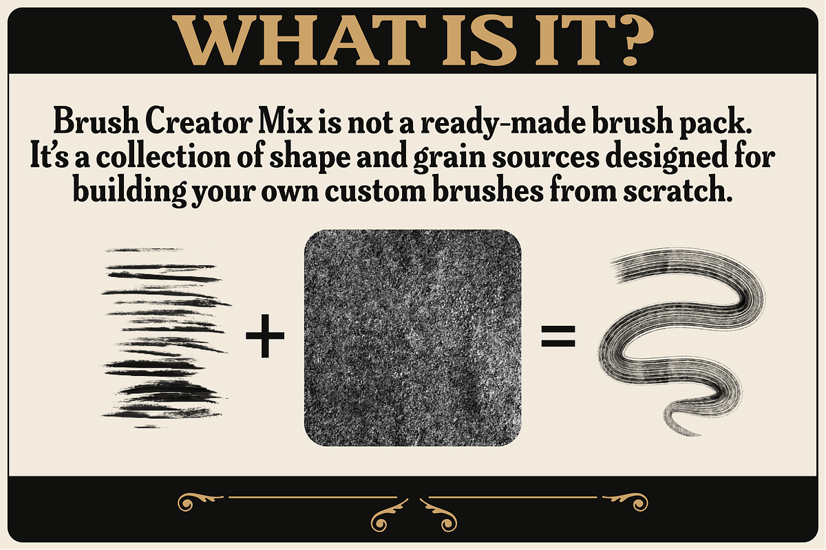 Brush Creator Mix, a Brush Add-On by PeeperDesignStudio (Photo 6 of 8)