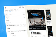Ojon - Landing Page Design, an UI Kit Template by mz-studio (Thumbnail 2 of 4)